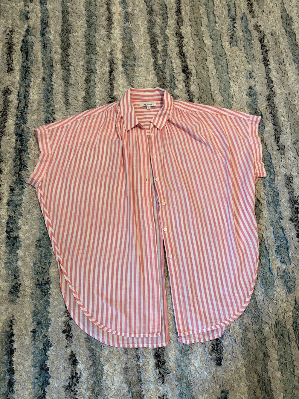 Madewell Beach Cover Up Top